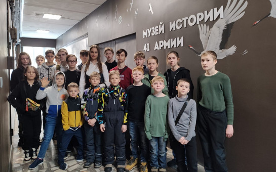 Урок патриотизма в Музее боевой славы